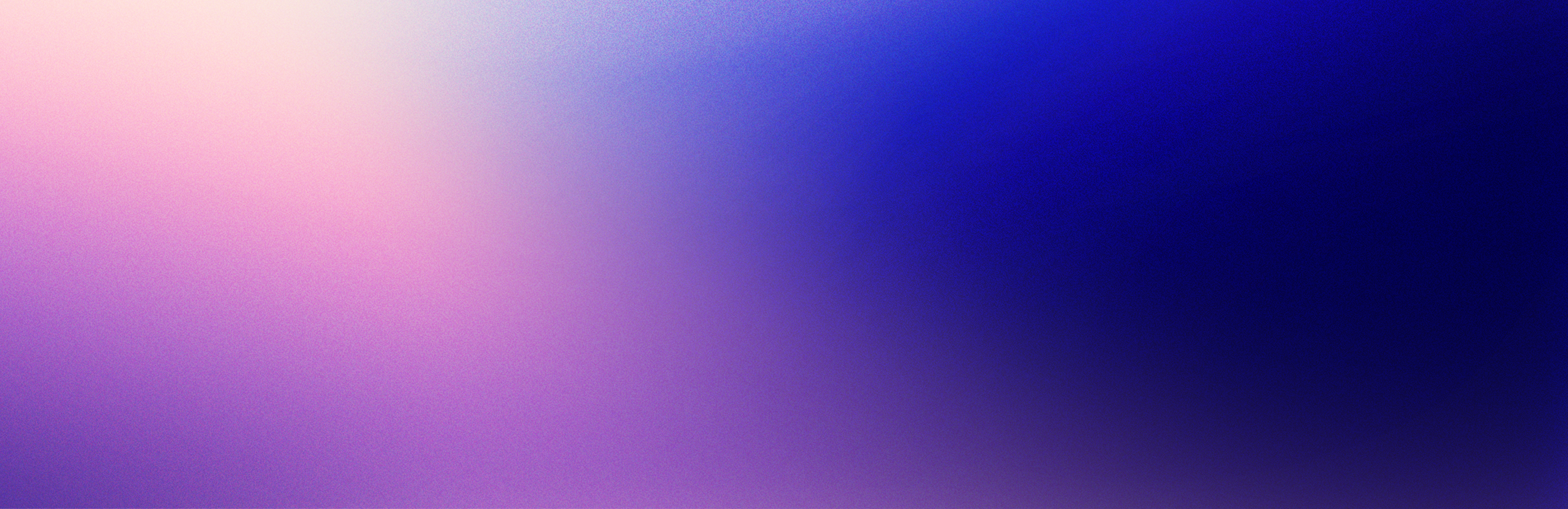 Abstract gradient background blending pink, purple, and deep blue tones from left to right.